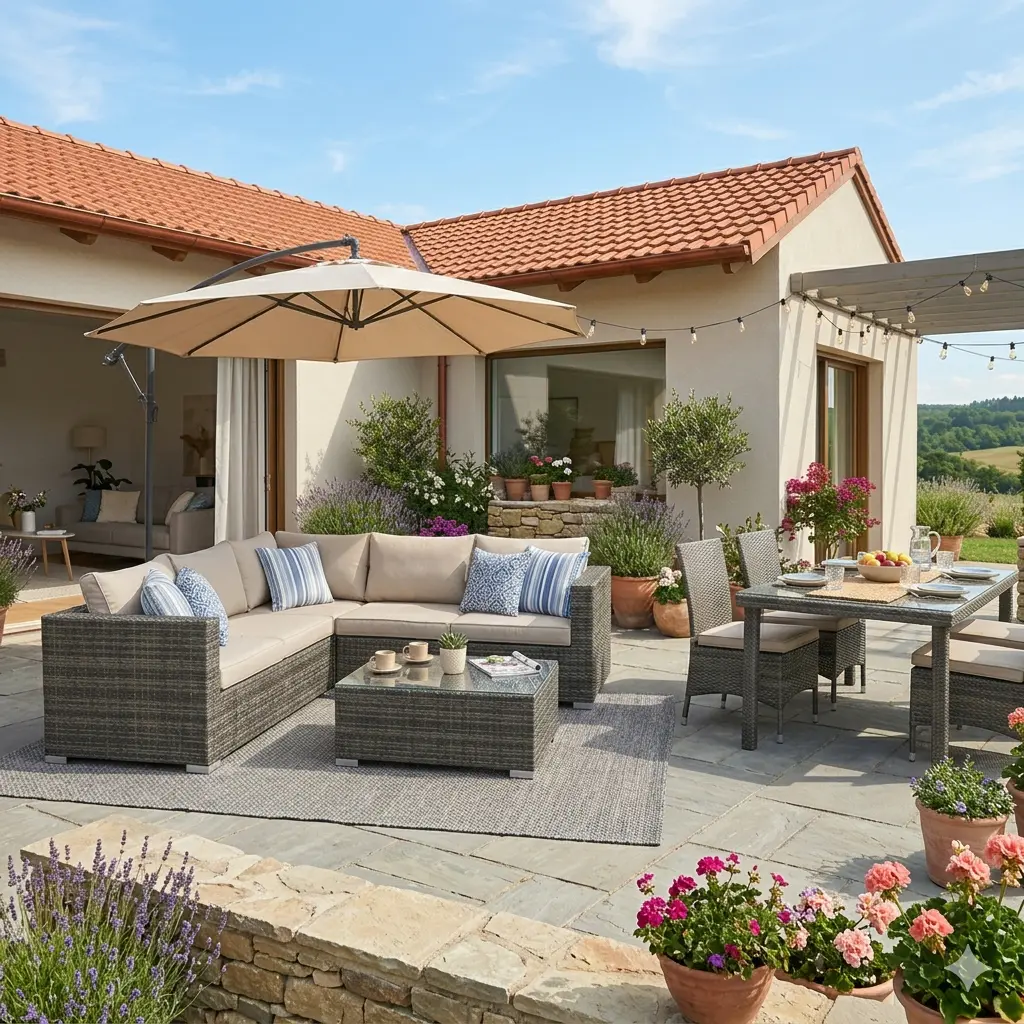 Transforma-ti terasa in livingul tau de vara