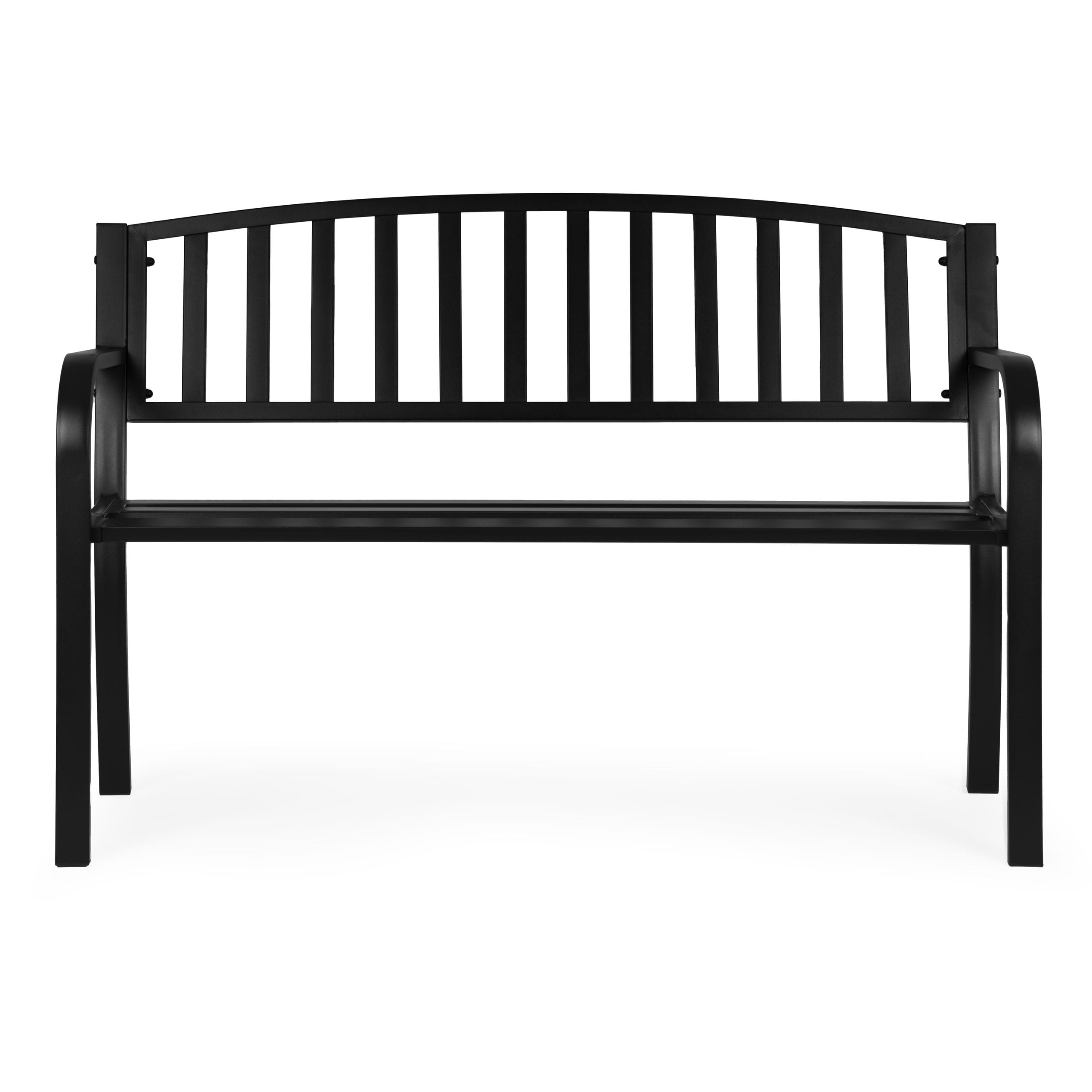 Banca-de-gradina-MultiGarden-stil-parc-metal-120x50-cm-negru-HOM010776 Banca-de-gradina-MultiGarden-stil-parc-metal-120x50-cm-negru-HOM010776