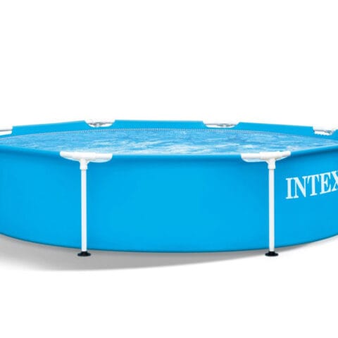 Piscina cadru metalic INTEX 28212ND, rotunda, pompa cu filtru, 366×76 cm, albastru HOM432083