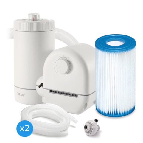 Pompa filtru piscina INTEX 26636, 5678 L/h, filtru si accesorii montaj HOM429090
