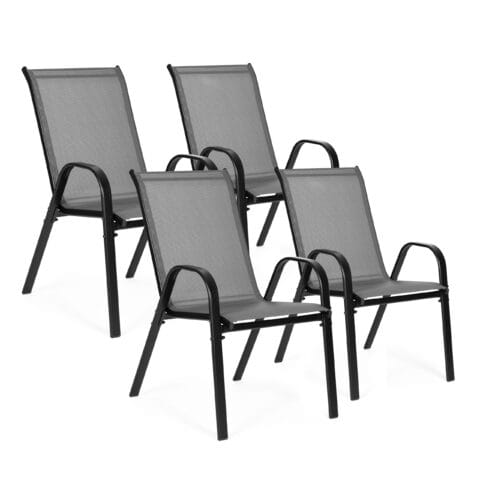 Set 4 scaune gradina si terasa MultiGarden